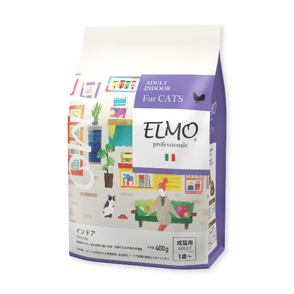ELMO エルモ 成猫用 インドア 4.0kg